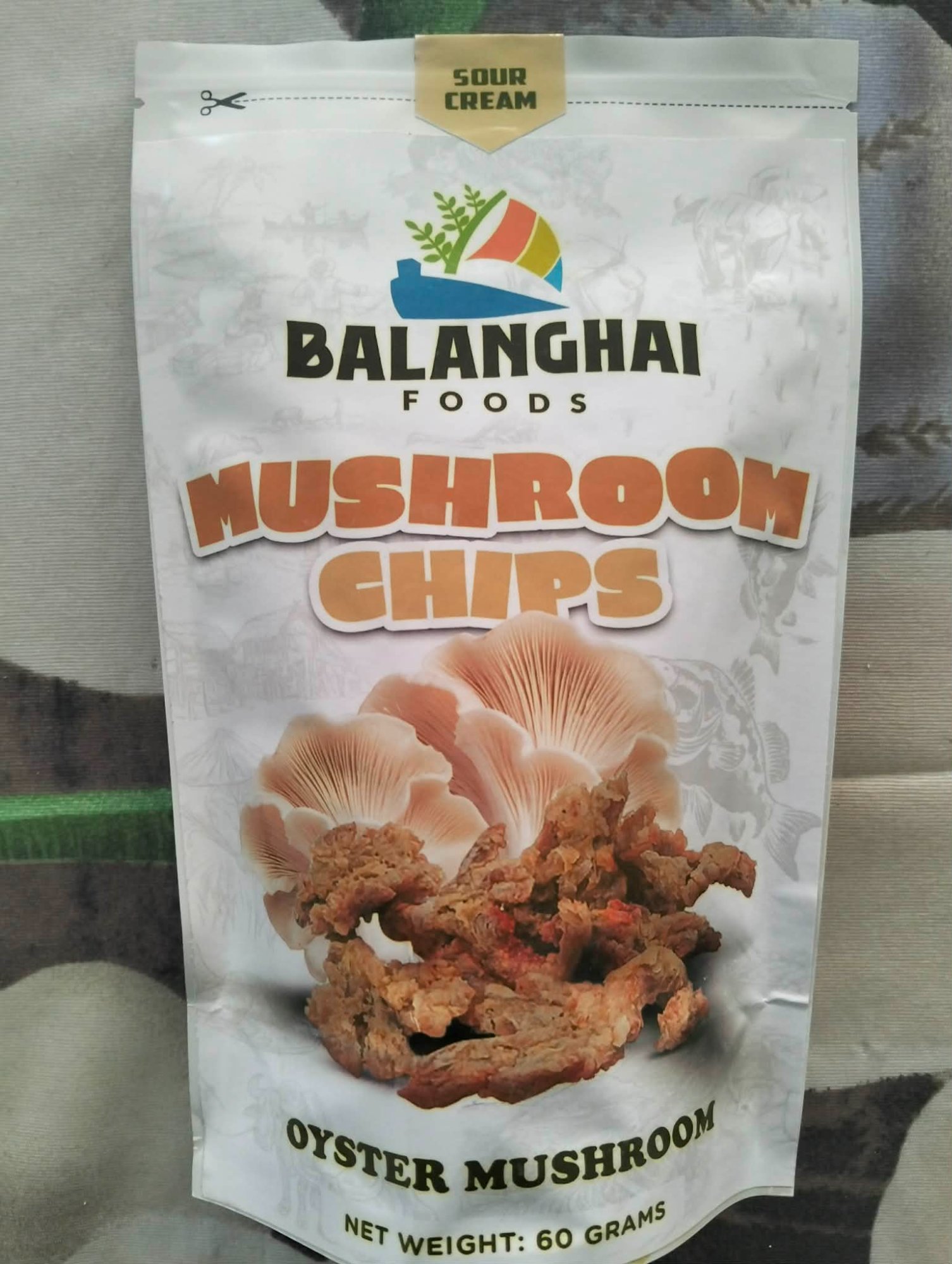 Balanghai Oyster Mushroom Chips Sour Cream